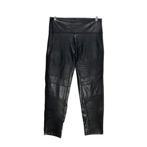 7 all Mankind XL Black Capri Leggings